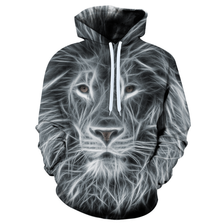 Lion Animal Hoodie - BC