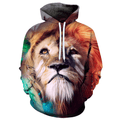 Lion Animal Hoodie - BE