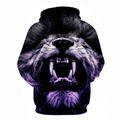 Lion Animal Hoodie - BI