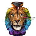 Lion Animal Hoodie - U