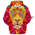 Lion Animal Hoodie - Y