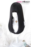 Lolita Long Straight Black Basic Cap Wig