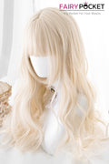 Lolita Long Wavy Sand Basic Cap Wig - B