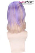 Lolita Short Wavy Buttermilk and Lavender Basic Cap Wig