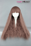 Lolita Brown Long Wavy Basic Cap Wig