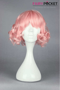 Lolita Pink Short Wavy Basic Cap Wig