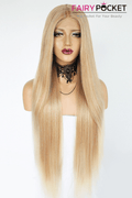 Long Straight Fawn Lace Front Wig