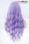 Long Wavy Purple Lolita Wig - B