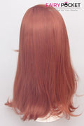 Long Wavy Burnt Orange Basic Cap Wig