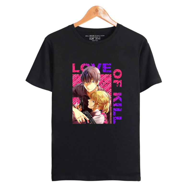 Love of Kill Anime T-Shirt (5 Colors) - B