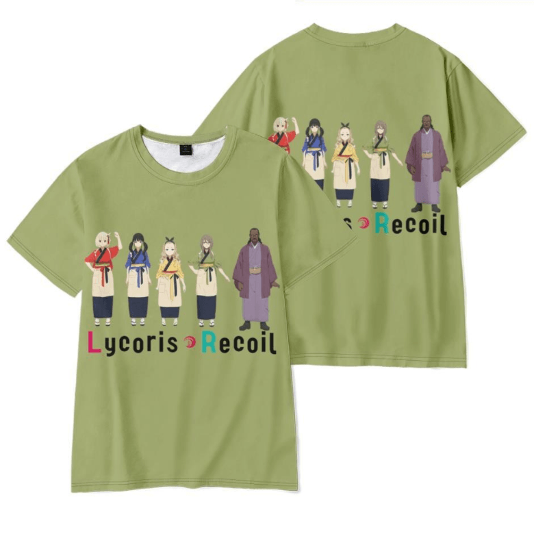 Lycoris Recoil Anime T-Shirt - T