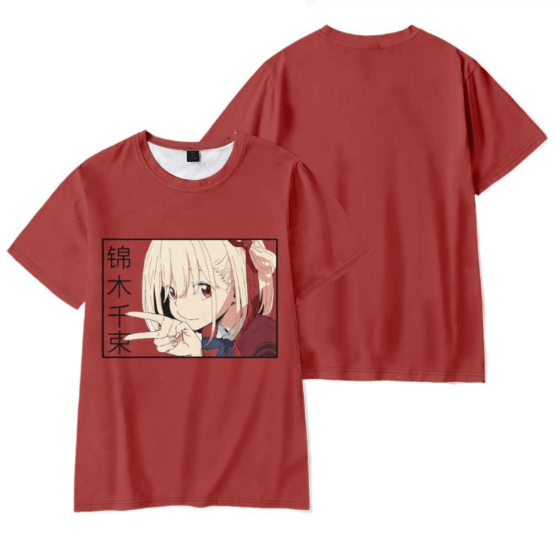 Lycoris Recoil Anime T-Shirt - U