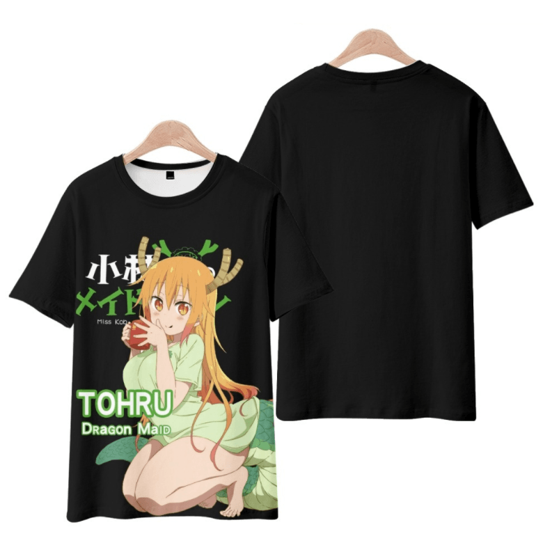 Miss Kobayashi's Dragon Maid Anime T-Shirt - V