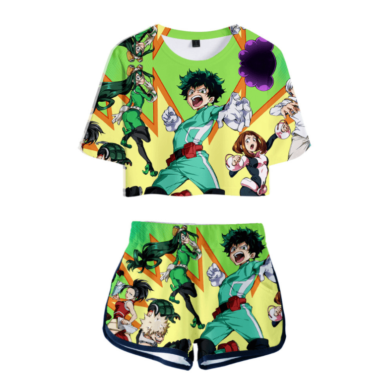 My Hero Academia T-Shirt and Shorts Suits - AC