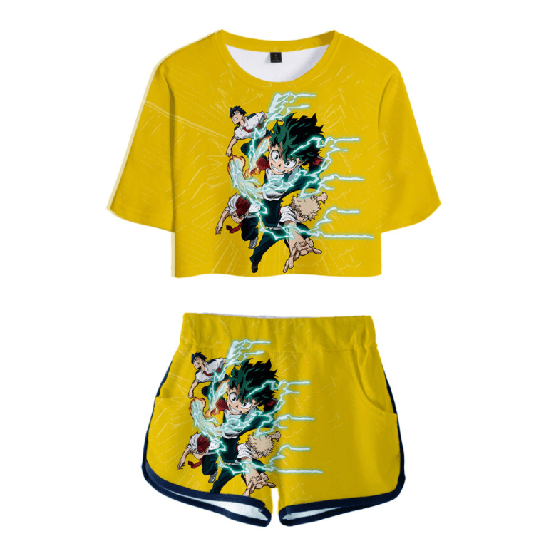 My Hero Academia T-Shirt and Shorts Suits - AK