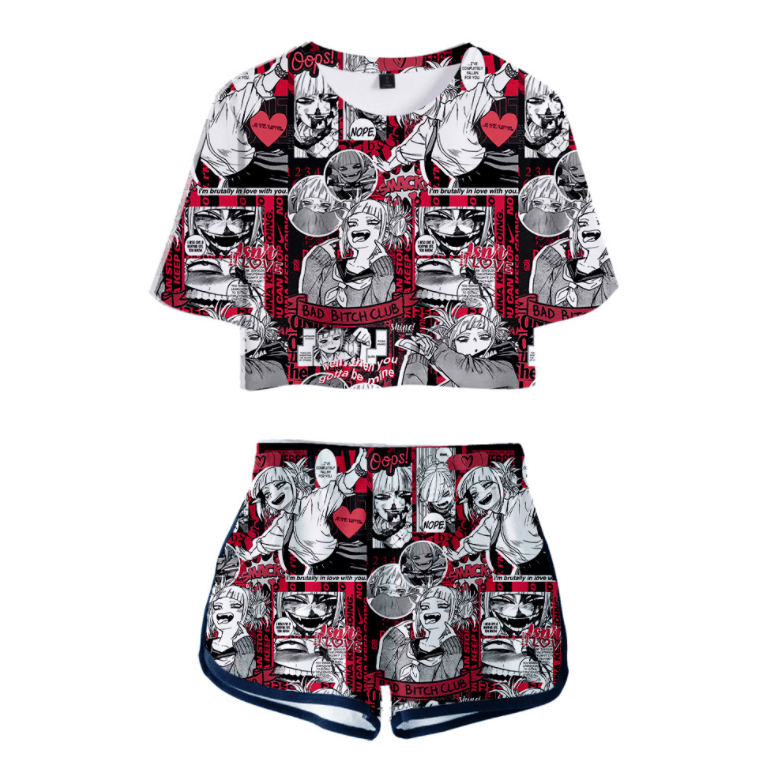 My Hero Academia T-Shirt and Shorts Suits - G