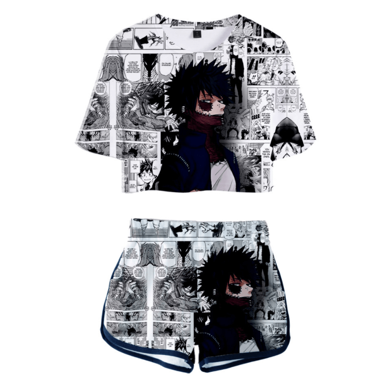 My Hero Academia T-Shirt and Shorts Suits - R