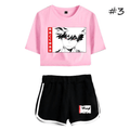My Hero Academia T-Shirt and Shorts Suits (3 Colors) - C