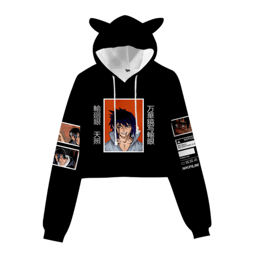 Naruto Anime Cat Ear Hoodie - BU