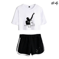 Nipsey Hussle T-Shirt and Shorts Suits - C