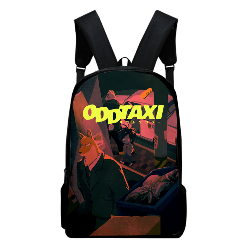 Odd Taxi Anime Backpack - J