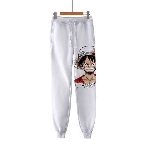 One Piece Anime Jogger Pants Men Women Trousers - D