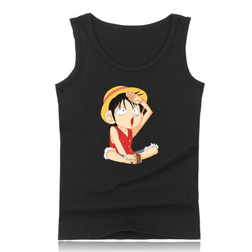 One Piece Anime Tank Top (4 Colors) - H