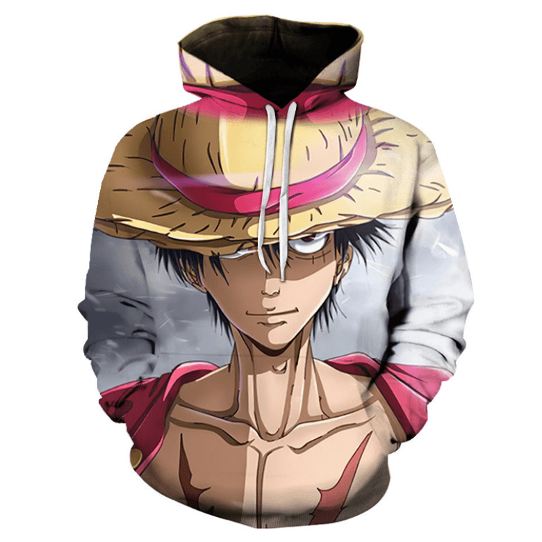 One Piece Monkey D Luffy Anime Hoodie - CP