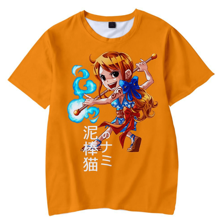 One Piece Nami Anime T-Shirt - B