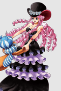 One Piece Perona Cosplay Wig - B