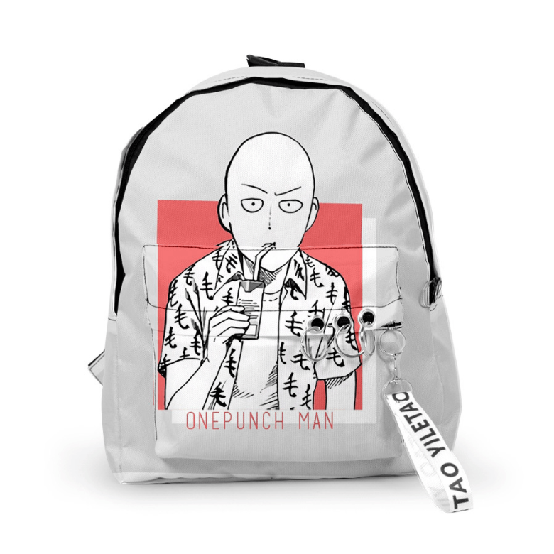 One Punch Man Anime Backpack - F