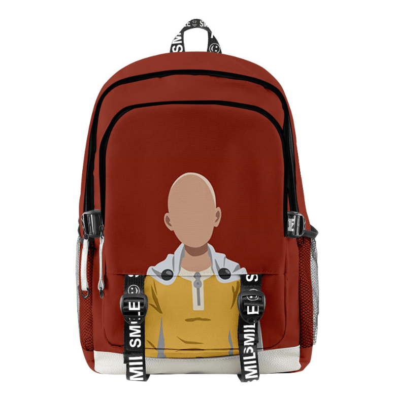 One Punch Man Anime Backpack - J
