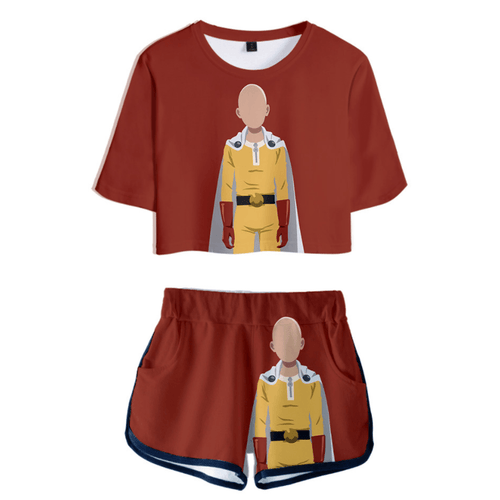 One Punch Man T-Shirt and Shorts Suits