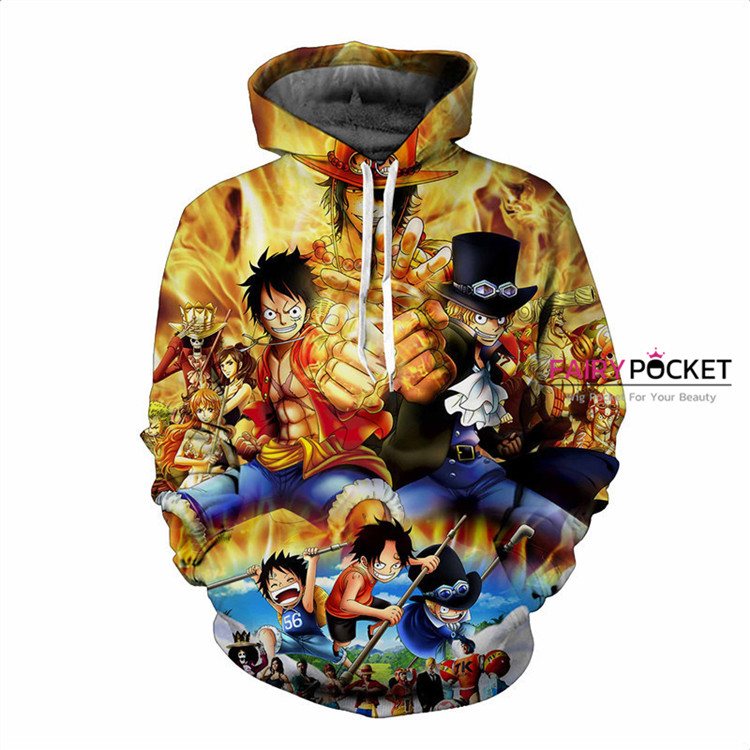 One Piece All in One Hoodie