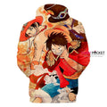 One Piece Kaido Monkey D. Luffy & Portgas D. Ace Hoodie