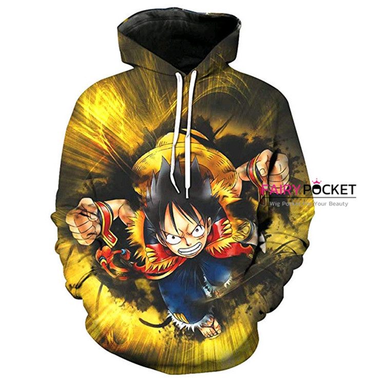 One Piece Monkey D. Luffy & Portgas D. Ace Hoodie