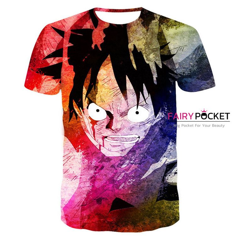 One Piece Monkey D. Luffy T-Shirt - L