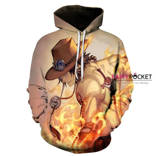 One Piece Portgas·D· Ace Hoodie