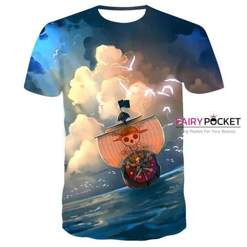 One Piece T-Shirt - F (Only US 2XL)