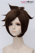 Overwatch Tracer Cosplay Wig