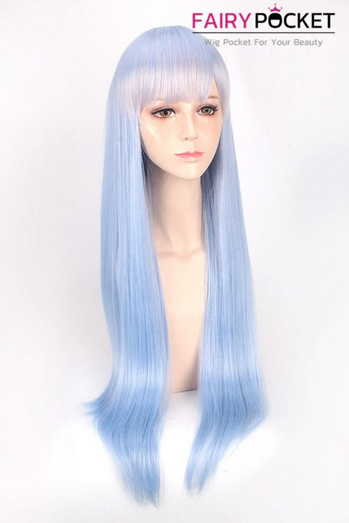 Re ZERO -Starting Life in Another World Rem Light Blue Anime Cosplay Wig