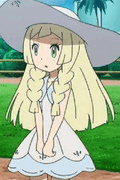 Pocket Monsters Lillie Cosplay Wig