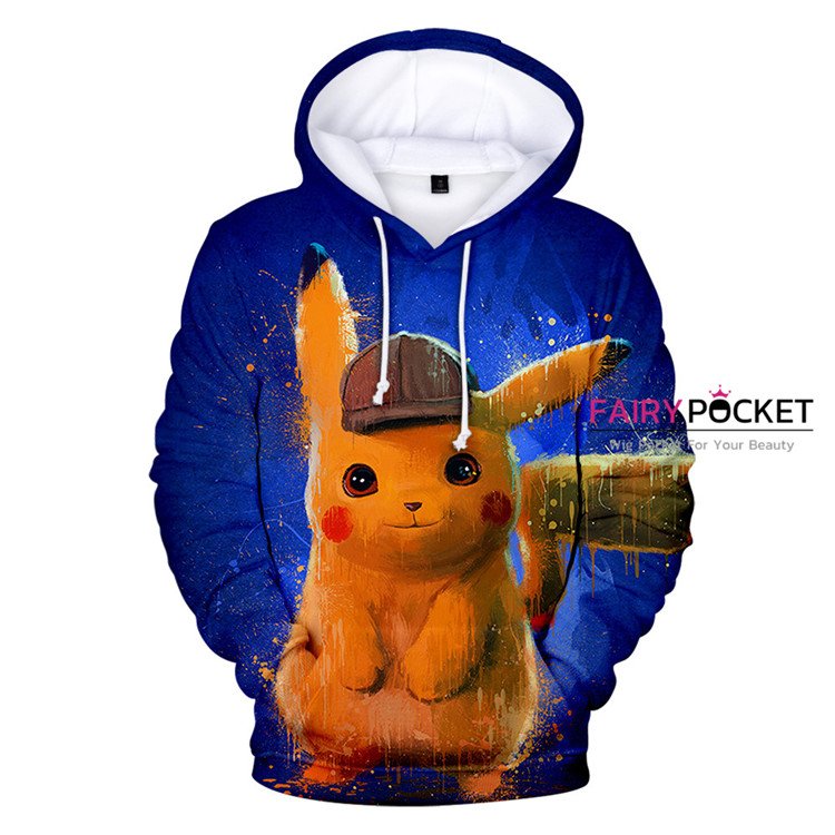 Pokemon Detective Pikachu Hoodie - J