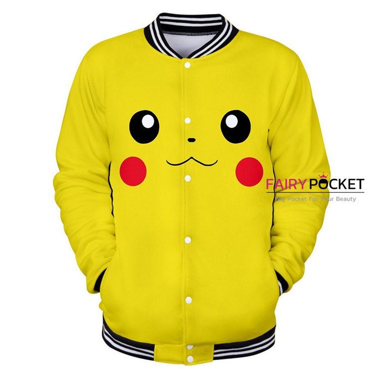 Pokemon Detective Pikachu Jacket/Coat - F
