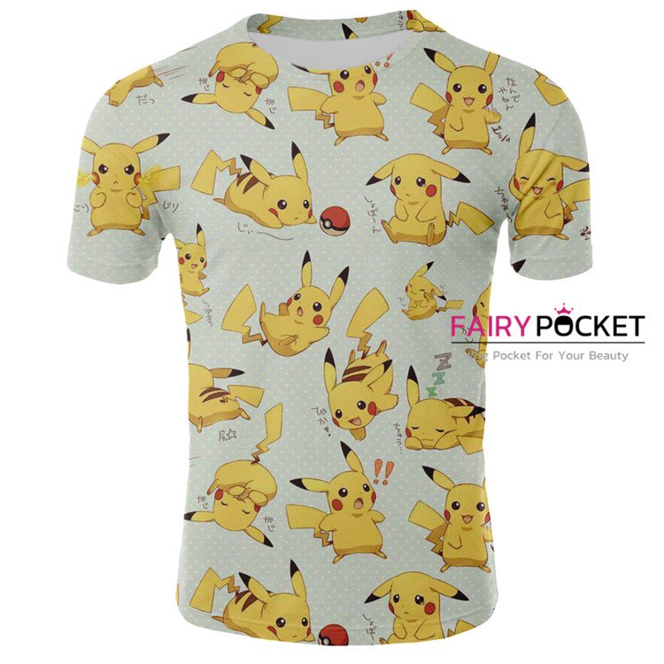 Pokemon Pikachu T-Shirt - D