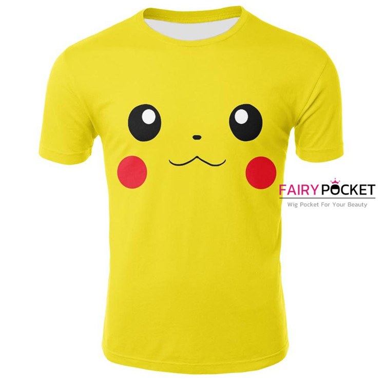 Pokemon Pikachu Yellow T-Shirt - C