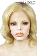 Blonde Medium Wavy Lace Front Wig