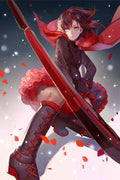RWBY Ruby Rose Anime Cosplay Wig