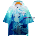Re:ZERO -Starting Life in Another World Rem T-Shirt - B