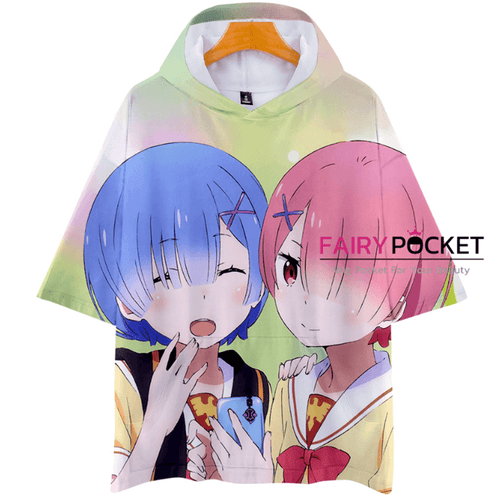 Re:ZERO -Starting Life in Another World Rem & Ram T-Shirt - G